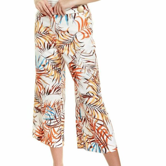 LENA GABRIELLE New York Cropped Palazzo Pants - Picture 1 of 5